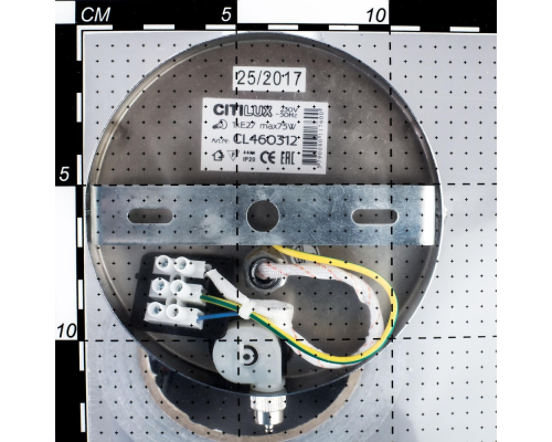 Citilux Эвора Рондо CL460312 Бра с чёрным абажуром и выключателем