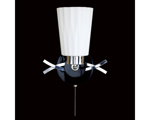 Citilux Димона CL148311 Бра с выключателем Хром Чёрный