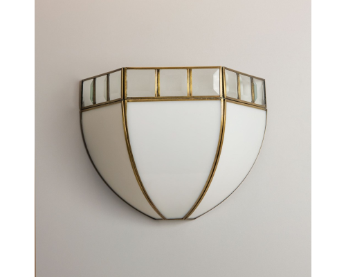 Citilux Шербург-1 CL440312 Бра витражное Бронза