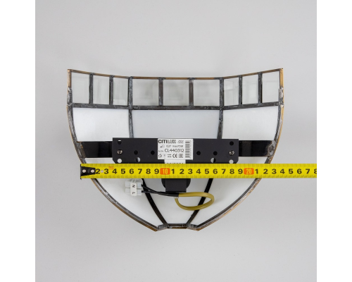 Citilux Шербург-1 CL440312 Бра витражное Бронза