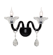 Citilux Ирида CL351323 Бра стеклянное Чёрное