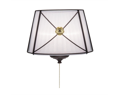 Citilux Дрезден CL409322 Бра с белым абажуром и выключателем