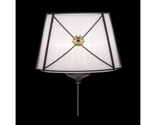 Citilux Дрезден CL409322 Бра с белым абажуром и выключателем