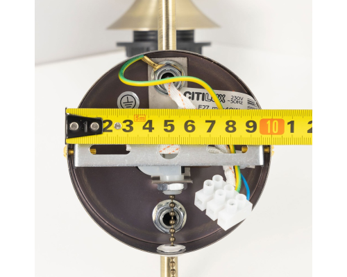 Citilux Базель CL407313 Бра с бордовым абажуром и выключателем