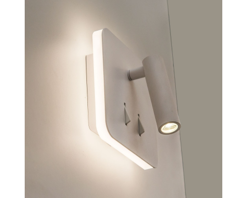 Citilux Декарт CL704420 LED Бра с выключателем Белое