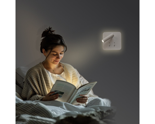 Citilux Декарт CL704420 LED Бра с выключателем Белое