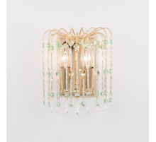 Citilux Опера CL304423 Бра хрустальное Золото Зелёный