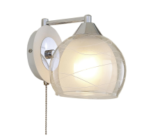 Citilux Буги CL157311 Бра с выключателем Белое Хром
