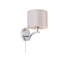 Citilux Эвора Рондо CL460311 Бра с бежевым абажуром и выключателем