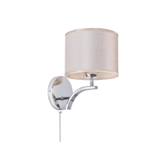 Citilux Эвора Рондо CL460311 Бра с бежевым абажуром и выключателем