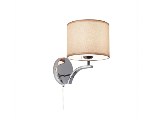 Citilux Эвора Рондо CL460311 Бра с бежевым абажуром и выключателем
