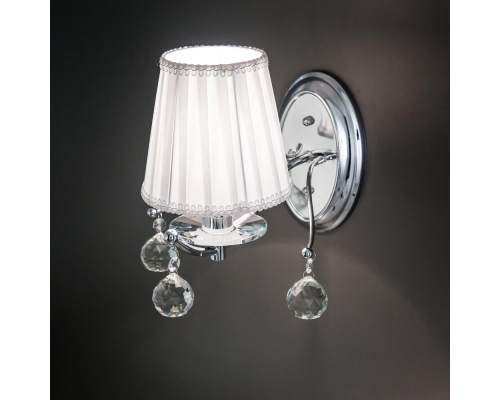 Citilux Шелли CL438311 Бра с абажуром Хром