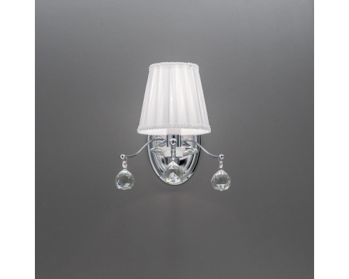 Citilux Шелли CL438311 Бра с абажуром Хром