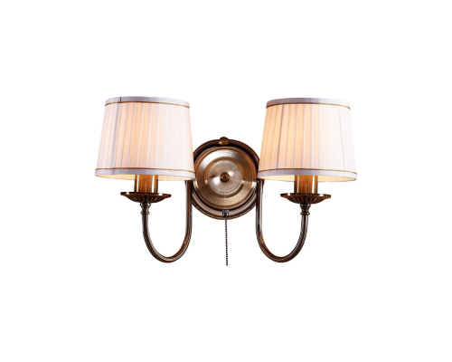 Citilux Гера CL433323 Бра с абажурами и выключателем Бронза