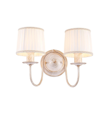 Citilux Дижон CL429321 Бра с абажурами Белое с патиной