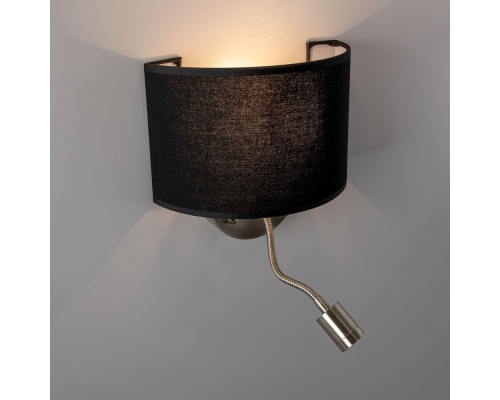 Citiluх Декарт CL704305 Бра с чёрным абажуром и диммером