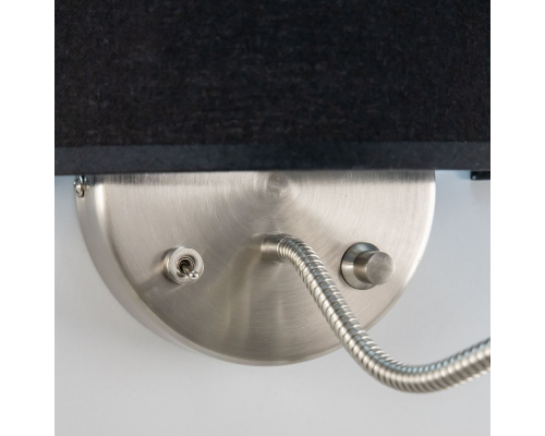 Citiluх Декарт CL704305 Бра с чёрным абажуром и диммером