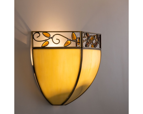 Citilux Шербург-2 CL440411 Бра витражное Бронза