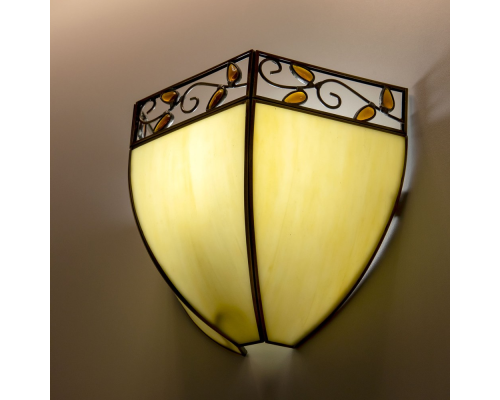 Citilux Шербург-2 CL440411 Бра витражное Бронза