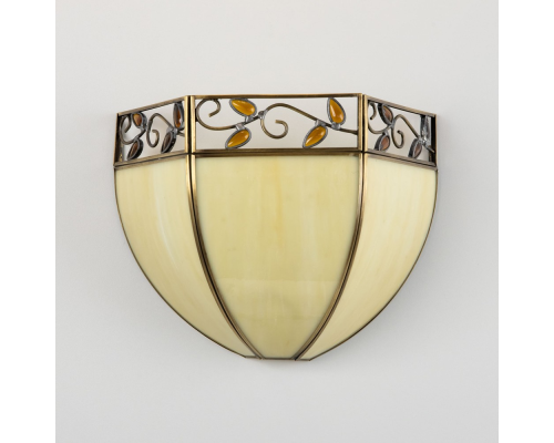 Citilux Шербург-2 CL440411 Бра витражное Бронза