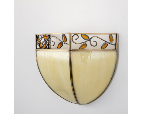 Citilux Шербург-2 CL440411 Бра витражное Бронза