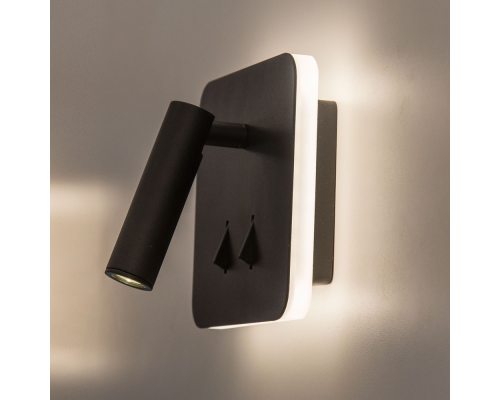 Citilux Декарт CL704421 LED Бра с выключателем Чёрное