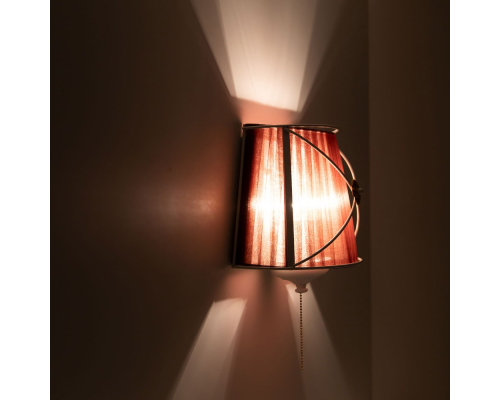 Citilux Дрезден CL409323 Бра с кофейным абажуром и выключателем