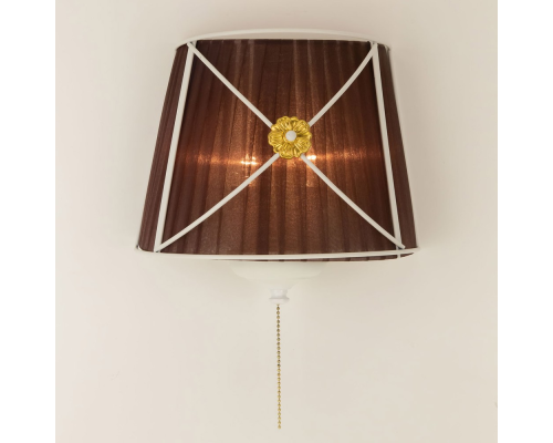 Citilux Дрезден CL409323 Бра с кофейным абажуром и выключателем