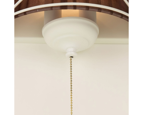 Citilux Дрезден CL409323 Бра с кофейным абажуром и выключателем