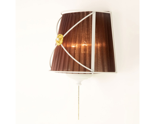 Citilux Дрезден CL409323 Бра с кофейным абажуром и выключателем