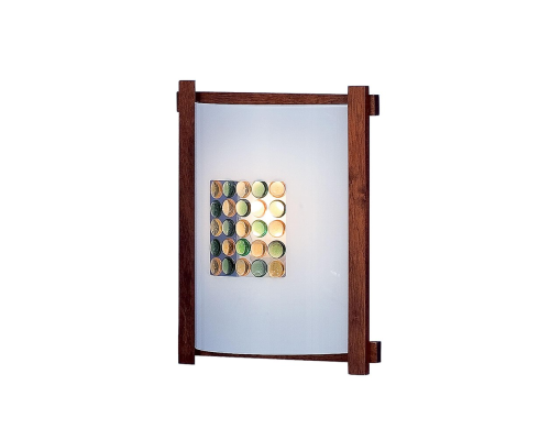 Citilux CL921314R Бра Конфети Жёлто Зелёный Багет Венге