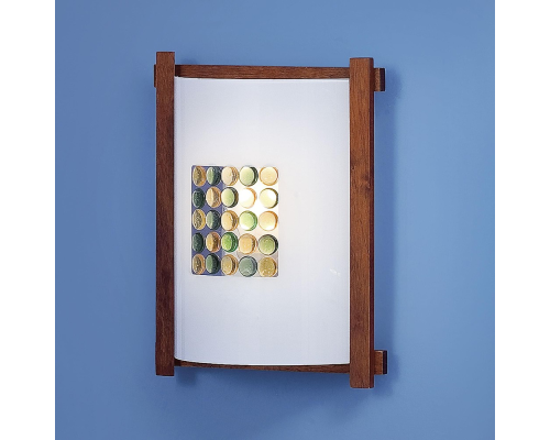 Citilux CL921314R Бра Конфети Жёлто Зелёный Багет Венге