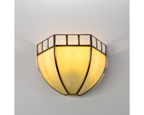 Citilux Шербург-1 CL440311 Бра витражное Бронза