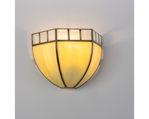 Citilux Шербург-1 CL440311 Бра витражное Бронза