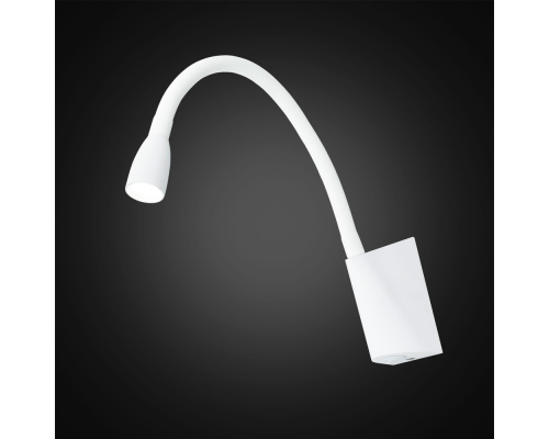 Citilux Декарт CL704340 LED Бра гибкое с выключателем Белое