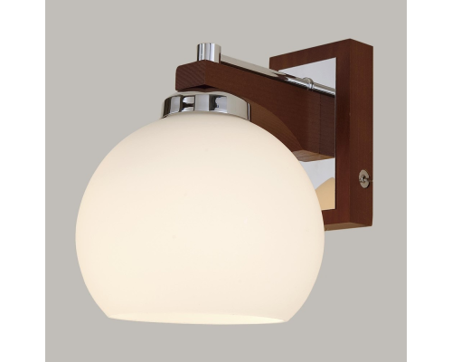 Citilux Ариста CL164311 Бра с выключателем деревянное Темный Орех