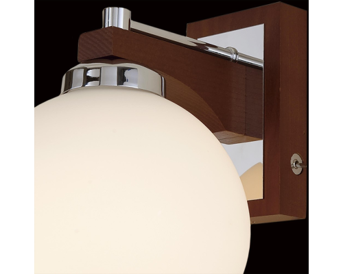 Citilux Ариста CL164311 Бра с выключателем деревянное Темный Орех