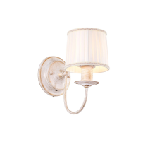 Citilux Дижон CL429311 Бра с абажуром Белое с патиной