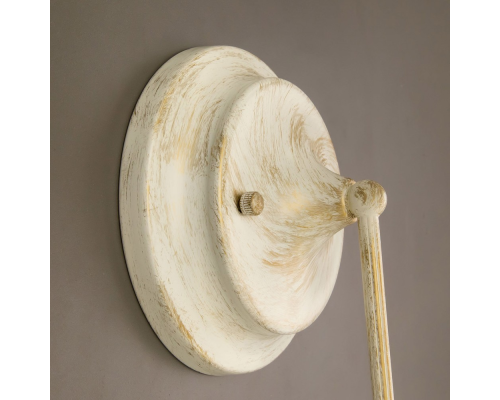 Citilux Дижон CL429311 Бра с абажуром Белое с патиной