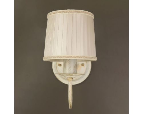 Citilux Дижон CL429311 Бра с абажуром Белое с патиной