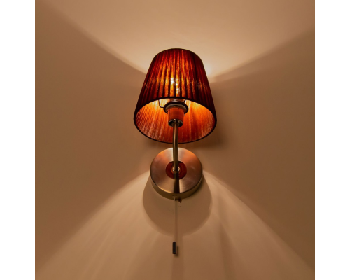 Citilux CL913312 Бра с абажуром и выключателем Коричневое