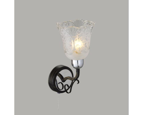 Citilux Оливия CL151311 Бра с выключателем Венге Хром