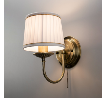 Citilux Гера CL433313 Бра с абажуром и выключателем Бронза