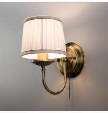 Citilux Гера CL433313 Бра с абажуром и выключателем Бронза