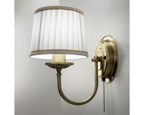 Citilux Гера CL433313 Бра с абажуром и выключателем Бронза