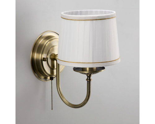 Citilux Гера CL433313 Бра с абажуром и выключателем Бронза