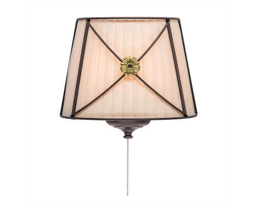 Citilux Дрезден CL409321 Бра с бежевым абажуром и выключателем