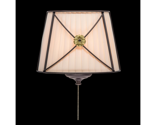 Citilux Дрезден CL409321 Бра с бежевым абажуром и выключателем