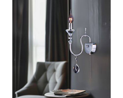 Citilux Рига CL437311 Бра с выключателем Хром