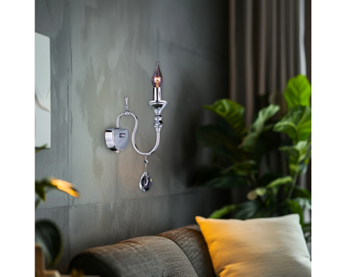 Citilux Рига CL437311 Бра с выключателем Хром